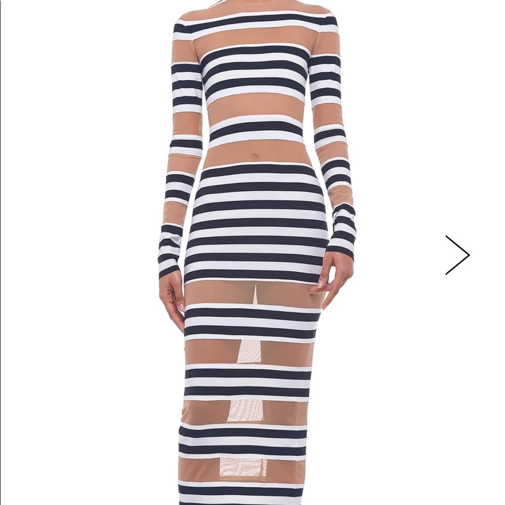 Norma Kamala spliced dress